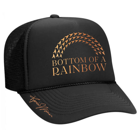 Bottom Of A Rainbow - Adult Trucker Hat Black