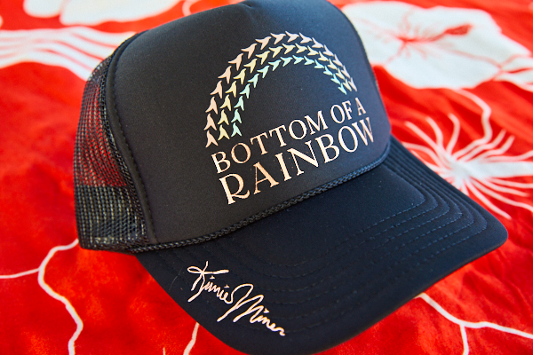 Bottom Of A Rainbow - Adult Trucker Hat Black