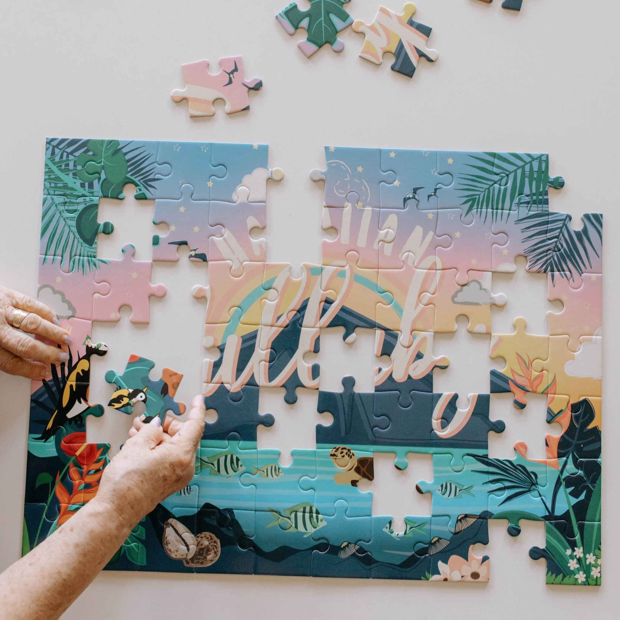 Hawaiian Lullaby Puzzle